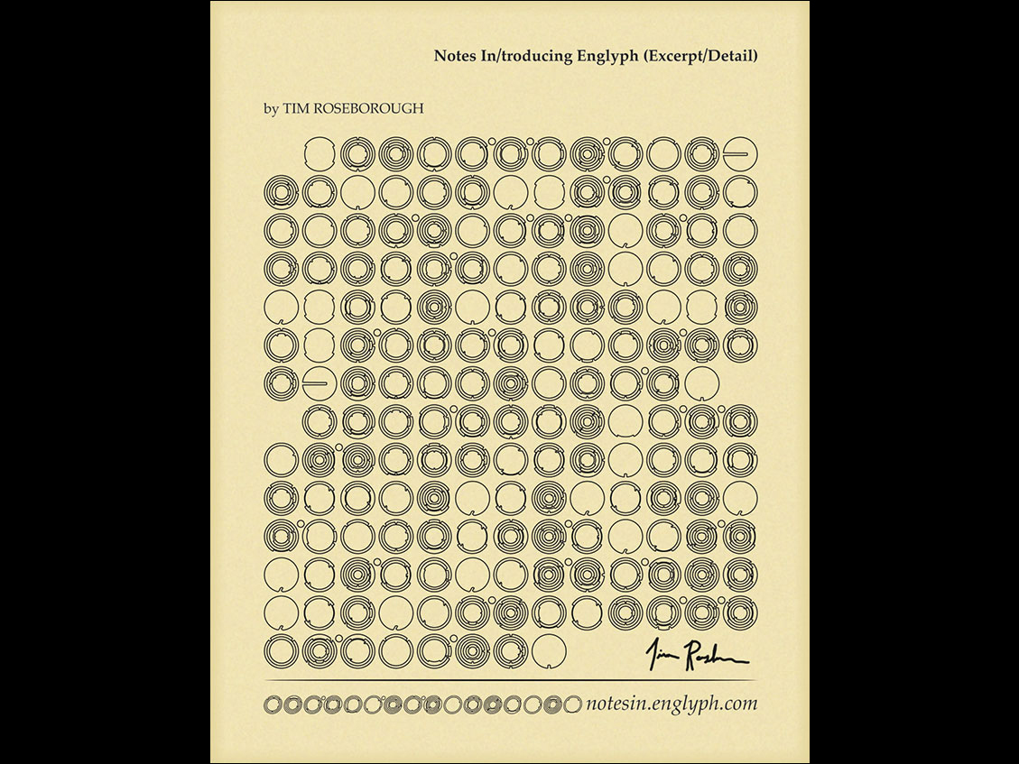 Notes In/troducing Englyph